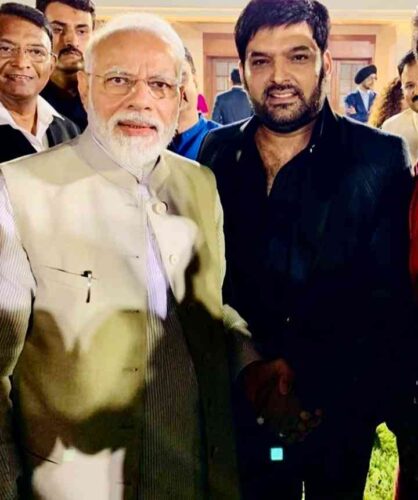  Kapil Sharma with Modi