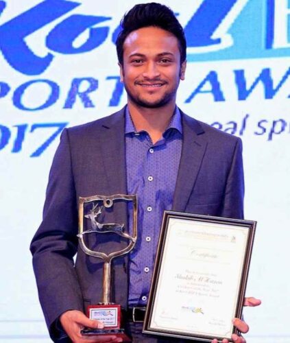 Shakib Al Hasan : Award