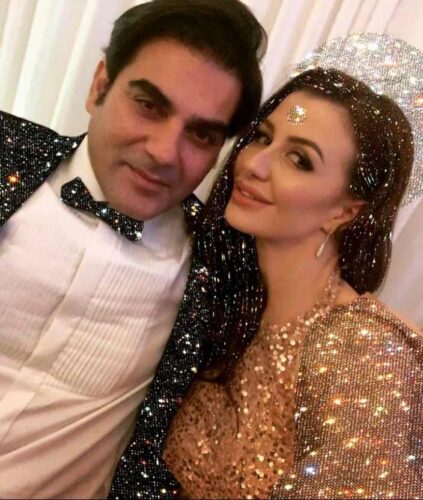 Giorgia is in a relationship with Arbaaz Khan.
