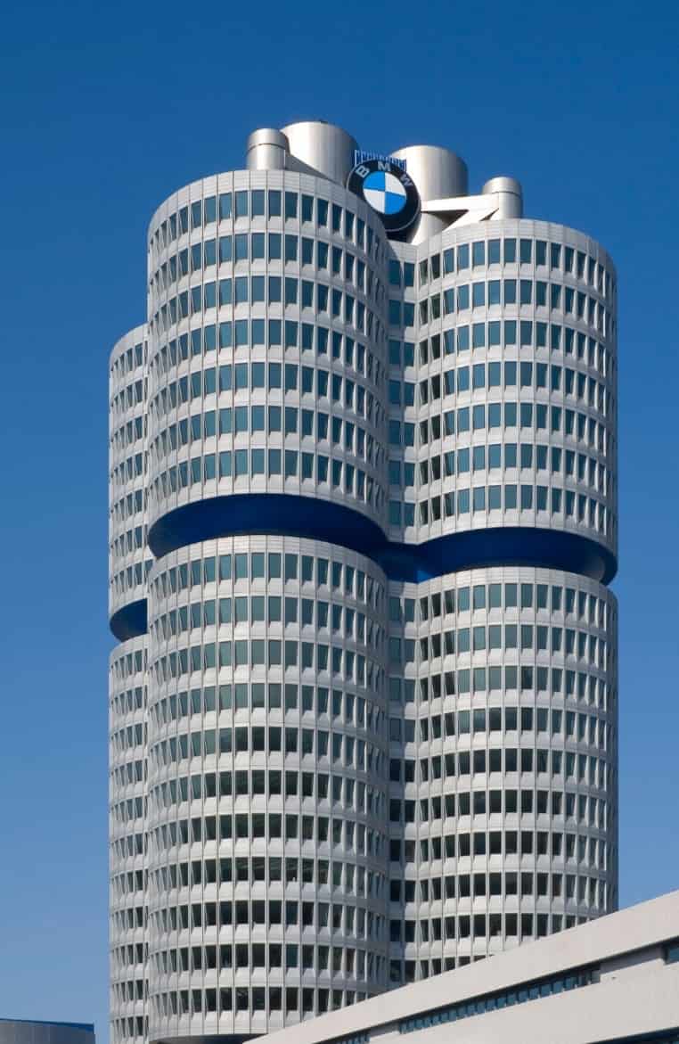 The Headquarters is Designed Like a BMW Four-Cylinder Engine